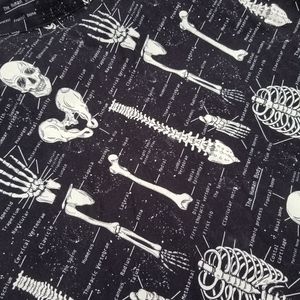 Folter Glow in the Dark  Bones Skirt